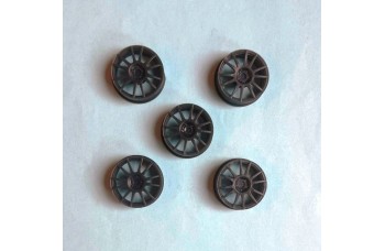 Wheels – Fondmetal EVO Corse 18‘‘ tarmac ( 5 pcs ) 3D print - Citroen C4 WRC 1/24